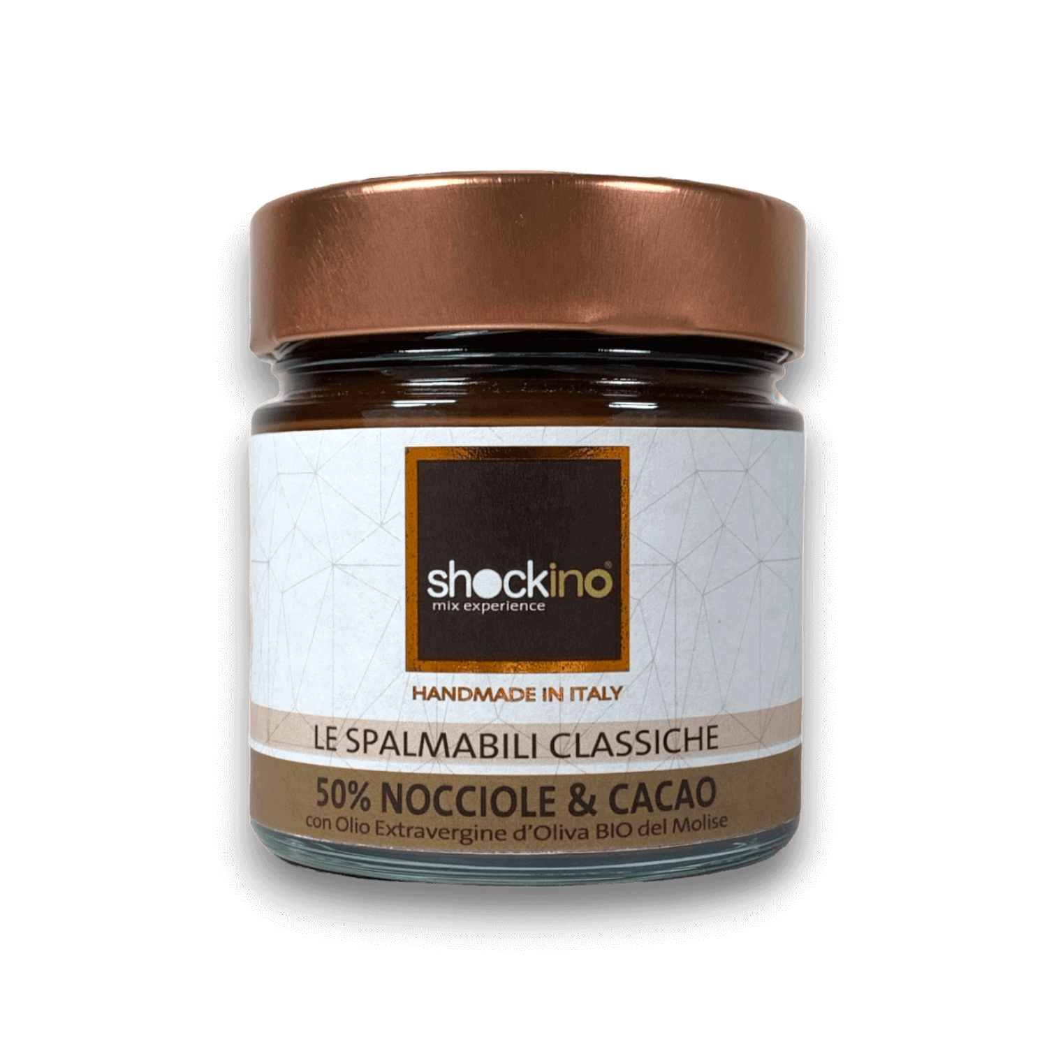 CREMA SPALMABILE NOCCIOLE E CACAO - 200 g - Vaso