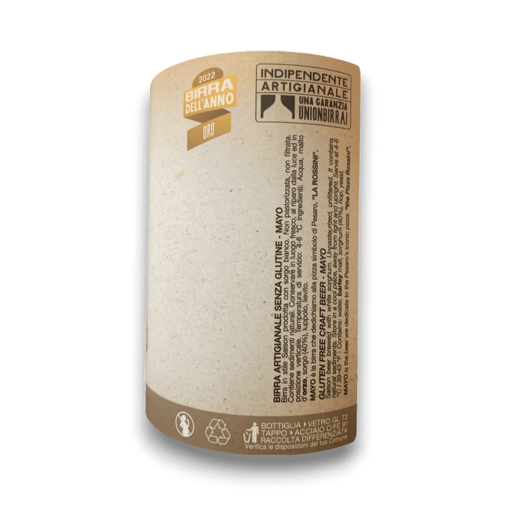 BIRRA MAYO - SAISON AL SORGO - 330 ml