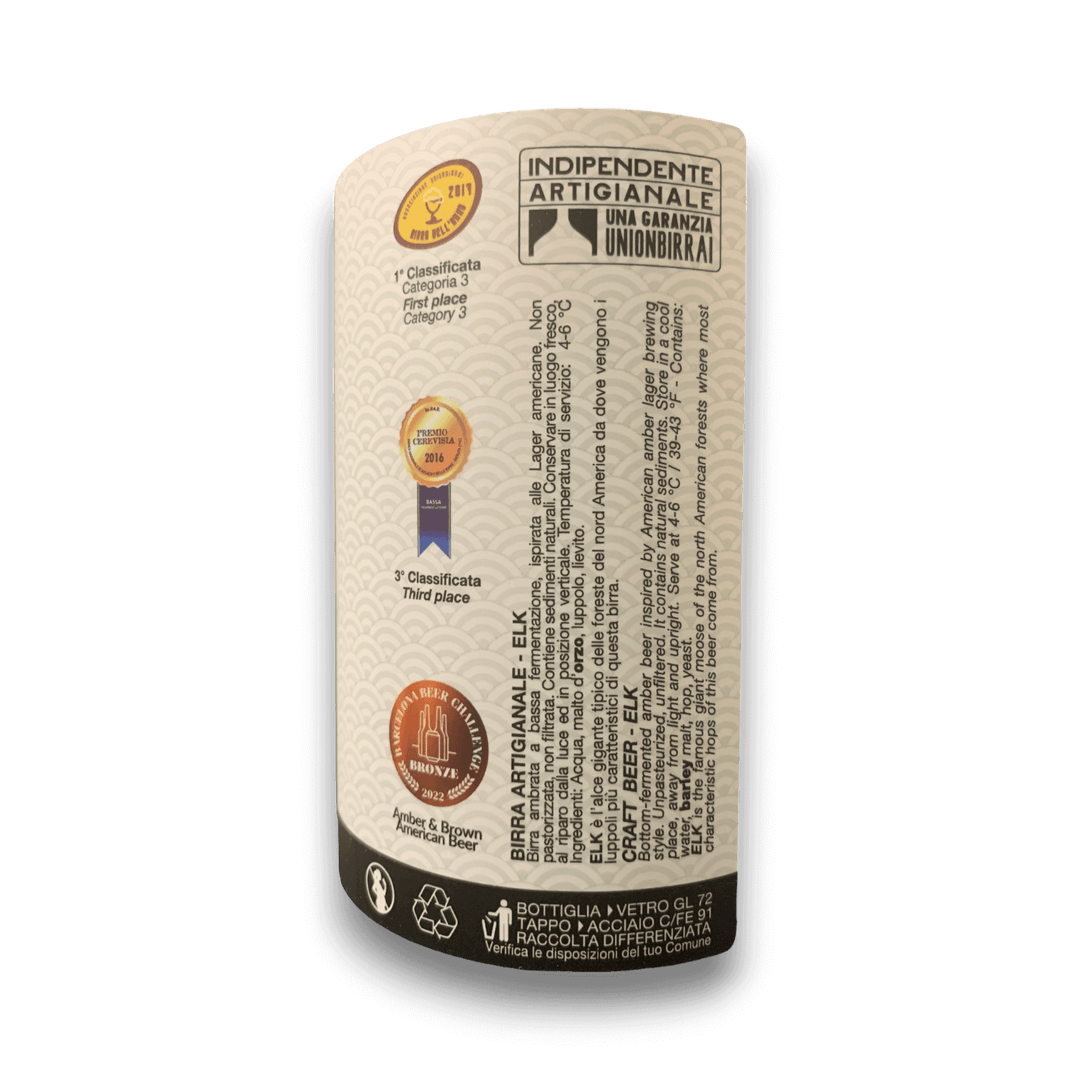 ELK BEER - AMERICAN AMBER LAGER - 330 ml