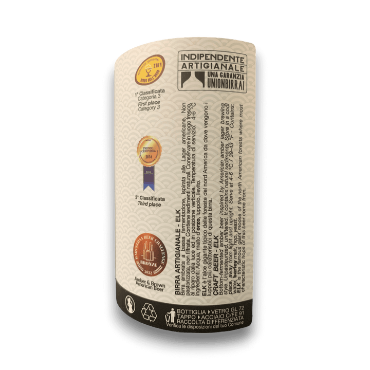 ELK BEER - AMERICAN AMBER LAGER - 330 ml