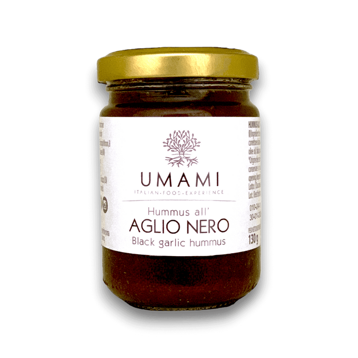 HUMMUS ALL' AGLIO NERO ITALIANO - 130 g - Acquista su THAT'S ITA