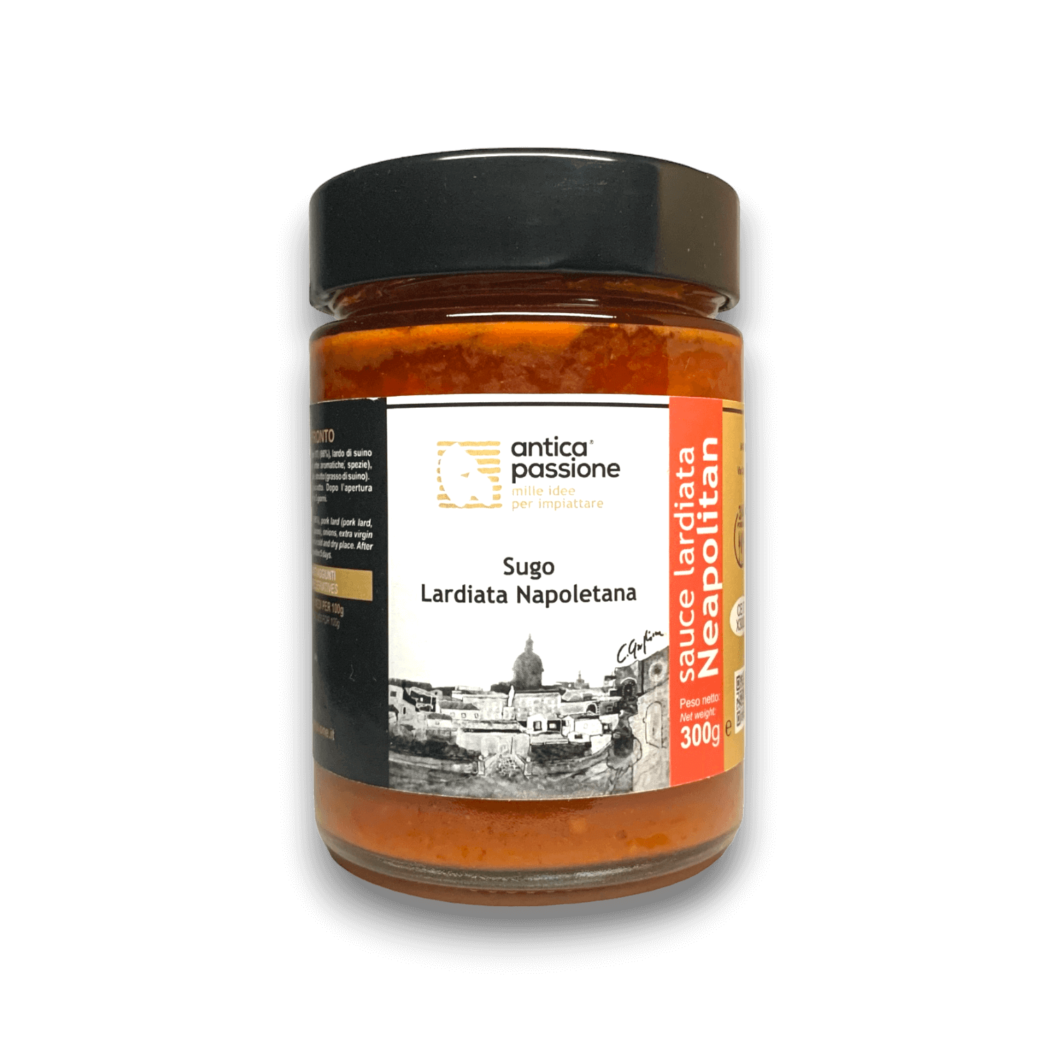 SUGO ALLA LARDIATA NAPOLETANA - 300 g - Vaso