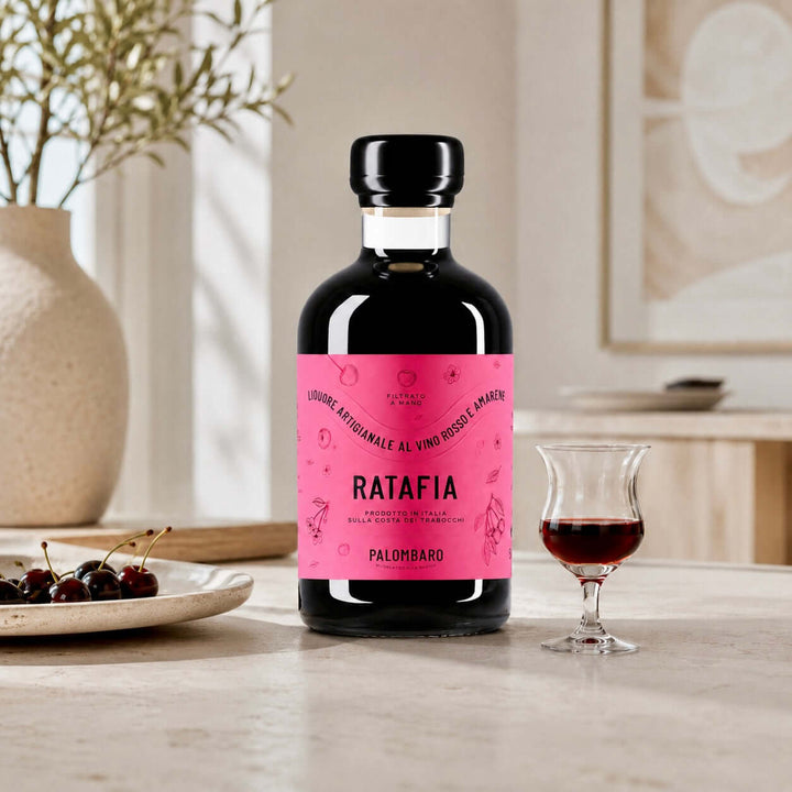 Ratafia - Liquore Artigianale Vino Rosso e Amarene - 500 ml