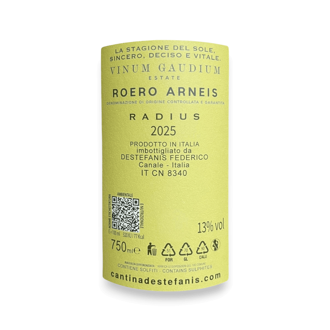 Roero Arneis DOCG - Radius - 750 ml