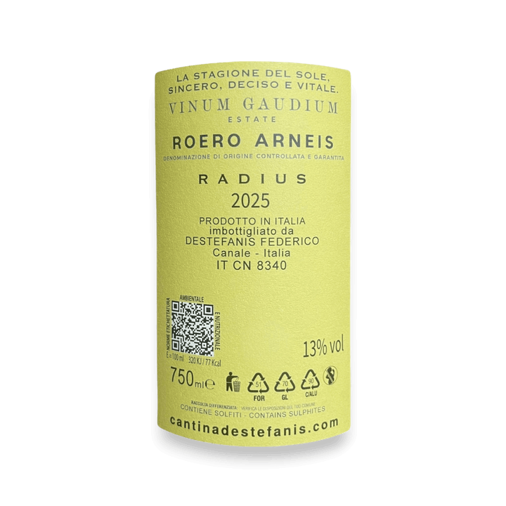 Roero Arneis DOCG - Radius - 750 ml