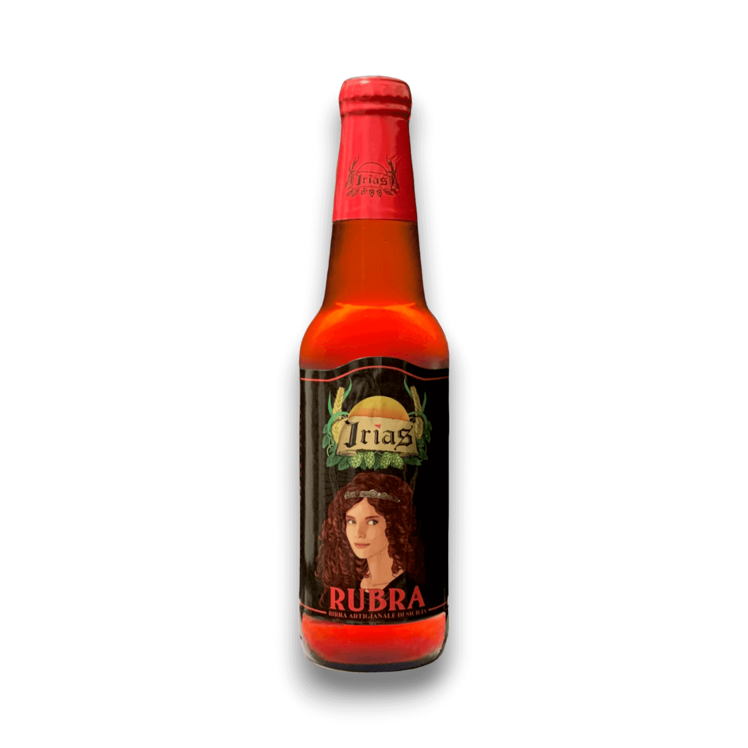 BIRRA RUBRA - IPA ARTIGIANALE SICILIANA - 330 ml - Bottiglia