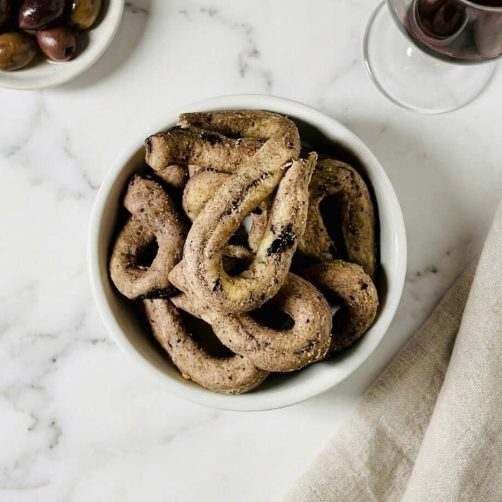 Taralli mit Celline-Oliven - 250 g