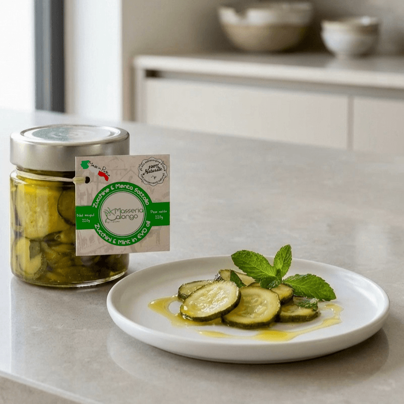 Zucchine e Menta In olio EVO - 220 g
